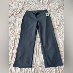 Athleta Cropped Gray Yoga Pants NWT medium